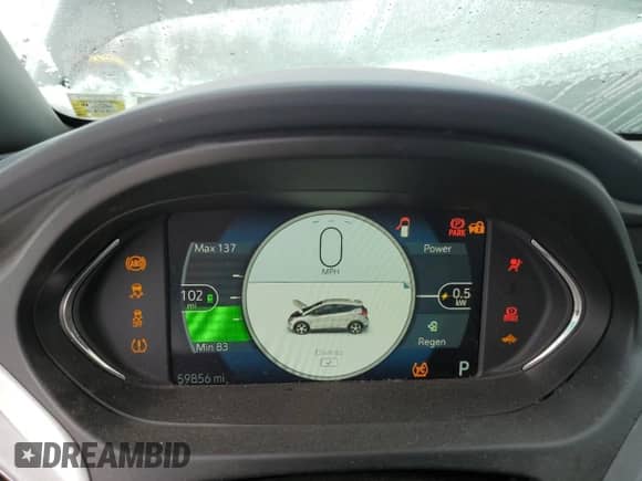 2017 Chevrolet Bolt EV LT с VIN 1G1FW6S08H4144921, выставлен на аукционе Copart как лот 43111153 с пробегом 59 856 миль миль и . История ставок и продаж доступна на DreamBid. Изображение 9.