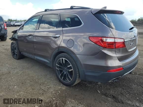 2015 Hyundai Santa Fe GLS with VIN KM8SMDHF8FU103340, listed as a Copart auction lot 65676805 with 184,410 mi miles and Salvage title. Bid and sale history available at DreamBid. Image 2.