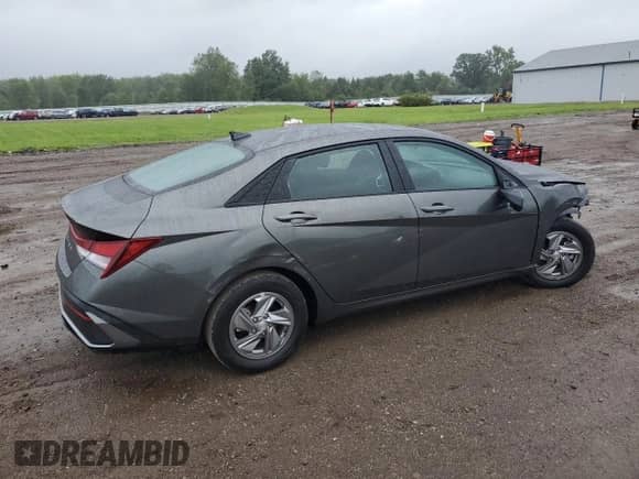 2024 Hyundai Elantra SE with VIN KMHLL4DG3RU682392, listed as a Copart auction lot 69989725 with 13,600 mi miles and Salvage title. Bid and sale history available at DreamBid. Image 3.