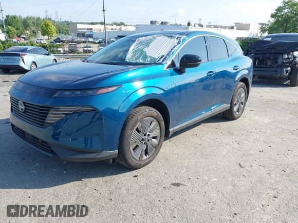 2025 Nissan Murano SL с VIN 5N1AZ3CS8SC103110, выставлен на аукционе IAAI как лот 42690818 с пробегом 3 253 миль миль и . История ставок и продаж доступна на DreamBid. Изображение 2.