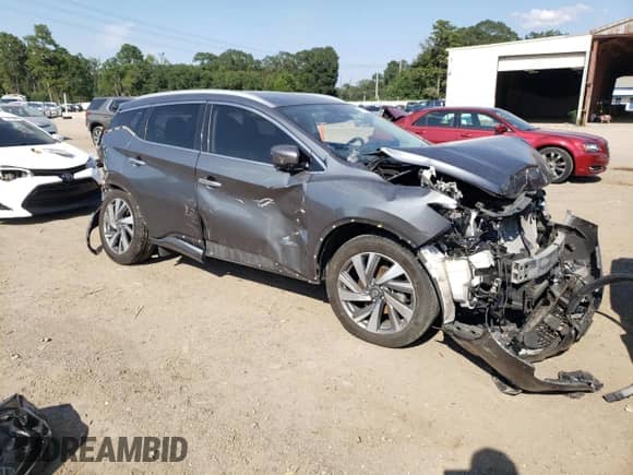 2020 Nissan Murano SL with VIN 5N1AZ2CJ4LN104486, listed as a Copart auction lot 70178075 with 74,981 mi miles and Salvage title. Bid and sale history available at DreamBid. Image 4.