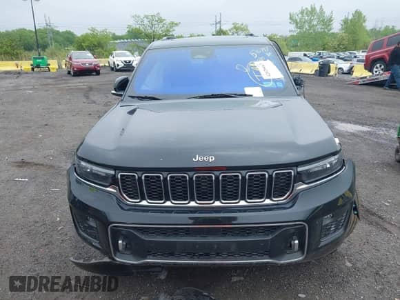 2023 Jeep Grand Cherokee Overland with VIN 1C4RJHDG2PC516797, listed as a IAAI auction lot 42026063 with 25,808 mi miles and . Bid and sale history available at DreamBid. Image 11.