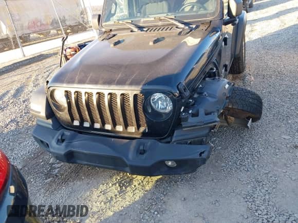 2020 Jeep Wrangler Sport S with VIN 1C4GJXAGXLW228489, listed as a IAAI auction lot 41263174 with 61,400 mi miles and . Bid and sale history available at DreamBid. Image 13.