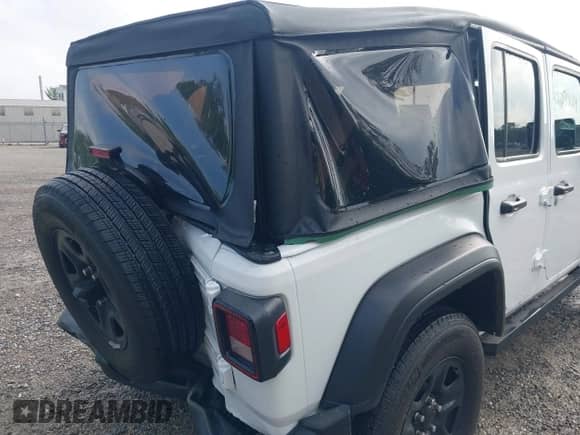 2023 Jeep Wrangler Sport S with VIN 1C4HJXDN9PW530537, listed as a IAAI auction lot 42713834 with 11,280 mi miles and . Bid and sale history available at DreamBid. Image 19.