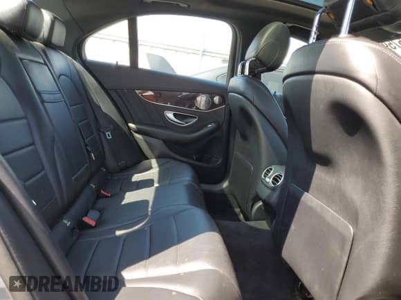 2015 Mercedes-Benz C 300 with VIN 55SWF4JB3FU070892, listed as a Copart auction lot 80575965 with 148,458 mi miles and Salvage title. Bid and sale history available at DreamBid. Image 10.