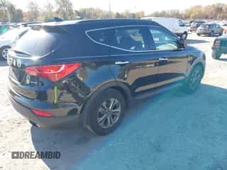 2015 Hyundai Santa Fe with VIN 5XYZU3LB7FG287589, listed as a IAAI auction lot 43533870 with 208,143 mi miles and . Bid and sale history available at DreamBid. Image 4.
