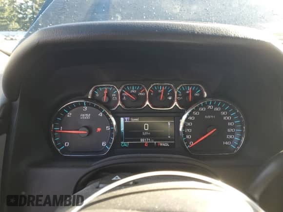 2017 Chevrolet Tahoe LT with VIN 1GNSKBKC5HR210503, listed as a Copart auction lot 89918515 with 99,171 mi miles and Salvage title. Bid and sale history available at DreamBid. Image 9.