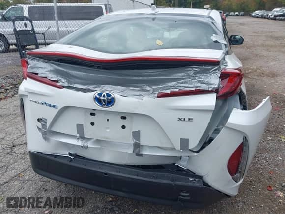 2022 Toyota Prius XLE with VIN JTDKAMFP9N3220440, listed as a IAAI auction lot 43428027 with 34,374 mi miles and . Bid and sale history available at DreamBid. Image 6.