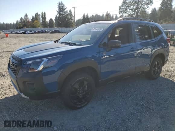 2024 Subaru Forester Wilderness с VIN JF2SKAJC8RH523560, выставлен на аукционе Copart как лот 82134375 с пробегом 9 149 миль миль и Списание • Salvage title. История ставок и продаж доступна на DreamBid. Изображение 1.