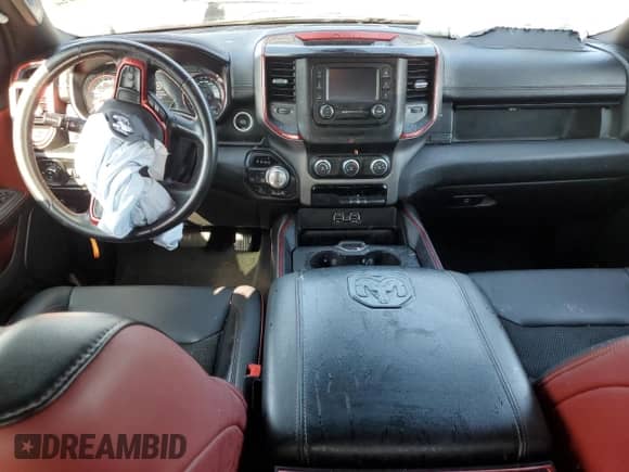 2019 Ram 1500 Rebel with VIN 1C6RRFEG9KN840829, listed as a Copart auction lot 64584535 with 83,042 mi miles and Salvage title. Bid and sale history available at DreamBid. Image 8.