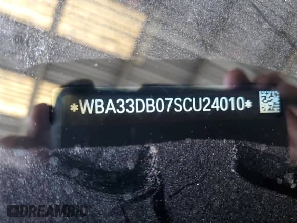 2025 BMW 4 Series 430i with VIN WBA33DB07SCU24010, listed as a Copart auction lot 69133555 with 236 mi miles and Salvage title. Bid and sale history available at DreamBid. Image 13.