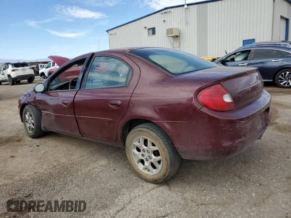 2002 Dodge Neon SE with VIN 1B3ES46C52D545486, listed as a Copart auction lot 55491425 with 192,936 mi miles and Salvage title. Bid and sale history available at DreamBid. Image 2.