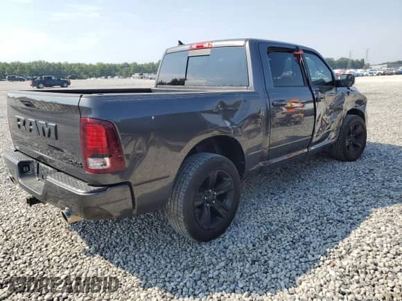 2017 Ram 1500 Night с VIN 1C6RR7MT3HS648434, выставлен на аукционе Copart как лот 80283955 с пробегом 153 650 миль миль и Списание • Salvage title. История ставок и продаж доступна на DreamBid. Изображение 3.