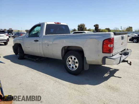 2009 Chevrolet Silverado 1500 Work Truck with VIN 1GCEC14X39Z180593, listed as a Copart auction lot 53874505 with 175,752 mi miles and Salvage title. Bid and sale history available at DreamBid. Image 2.
