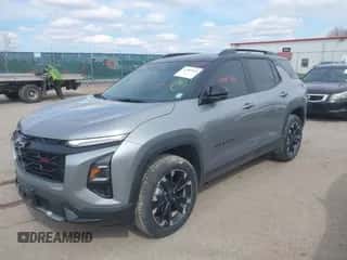 2025 Chevrolet Equinox AWD RS с VIN 3GNAXTEG0SL211977, выставлен на аукционе IAAI как лот 41985419 с пробегом 2 669 миль миль и . История ставок и продаж доступна на DreamBid. Изображение 2.