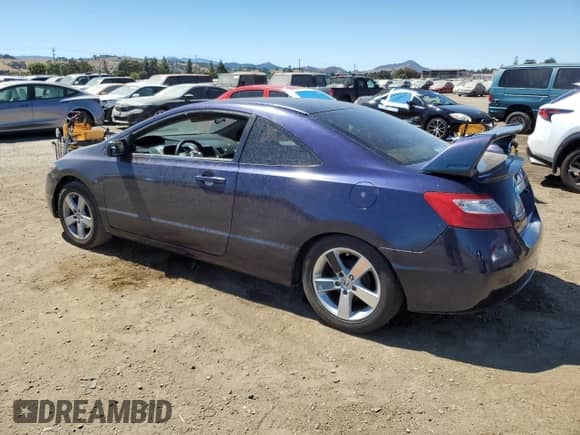 2006 Honda Civic with VIN 2HGFG11276H536851, listed as a Copart auction lot 67012315 with 135,318 mi miles and Salvage title. Bid and sale history available at DreamBid. Image 2.