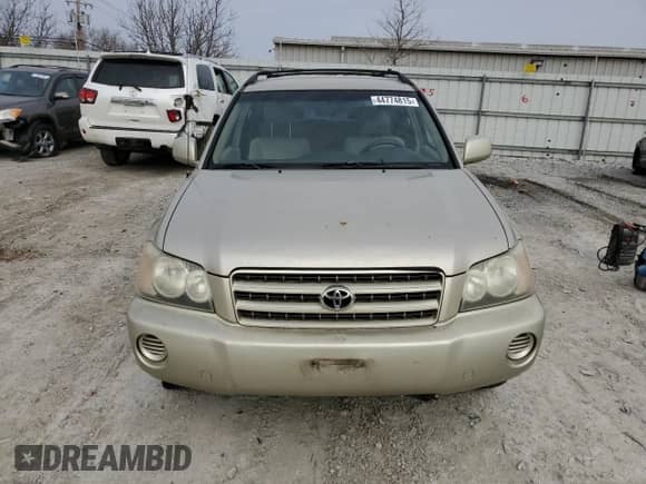 2003 Toyota Highlander с VIN JTEHD21A130020333, выставлен на аукционе Copart как лот 44774815 с пробегом Не указан миль и Чистый • Clean title. История ставок и продаж доступна на DreamBid. Изображение 5.