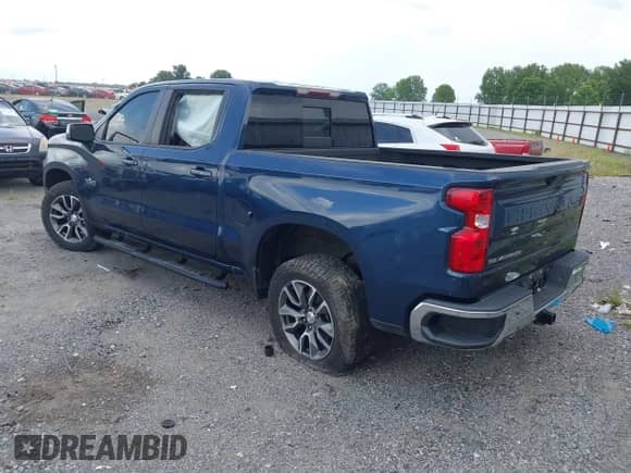 2019 Chevrolet Silverado 1500 LT with VIN 3GCUYDED6KG311850, listed as a IAAI auction lot 42671481 with 80,758 mi miles and . Bid and sale history available at DreamBid. Image 3.