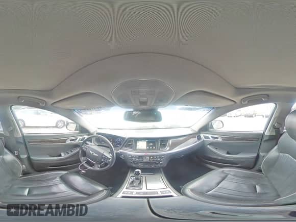 2015 Hyundai Genesis 3.8L with VIN KMHGN4JEXFU071785, listed as a Copart auction lot 71847804 with 153,816 mi miles and Salvage title. Bid and sale history available at DreamBid. Image 12.