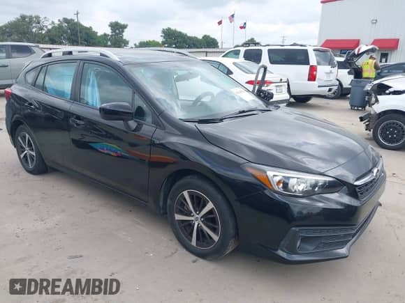 2021 Subaru Impreza Premium with VIN 4S3GTAD64M3707682, listed as a IAAI auction lot 42142820 with 44,819 mi miles and . Bid and sale history available at DreamBid. Image 1.