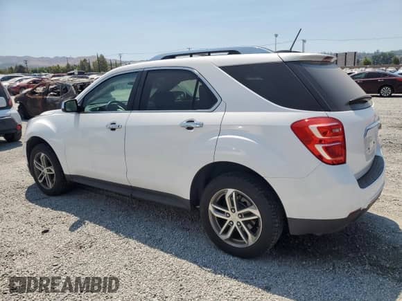 2016 Chevrolet Equinox LTZ z VIN 2GNALDEK9G6281673, wystawiony jako Copart lot #67464285 z przebiegiem 61 339 mil mil oraz Szkoda całkowita • Salvage title. Historia ofert i sprzedaży dostępna na DreamBid. Obrazek 2.