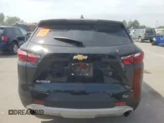 2020 Chevrolet Blazer LT z VIN 3GNKBCRS2LS635587, wystawiony jako Copart lot #80479275 z przebiegiem 74 708 mil mil oraz Szkoda całkowita • Salvage title. Historia ofert i sprzedaży dostępna na DreamBid. Obrazek 6.