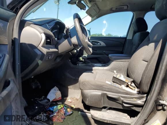 2019 Chevrolet Traverse LS с VIN 1GNERFKW6KJ111558, выставлен на аукционе Copart как лот 58874255 с пробегом Не указан миль и На запчасти • Non repairable. История ставок и продаж доступна на DreamBid. Изображение 7.