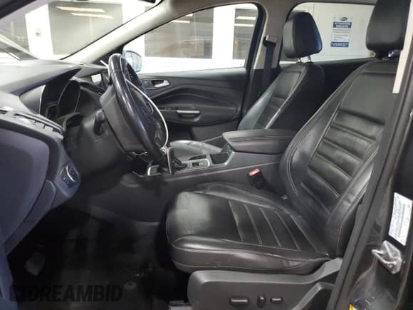 2017 Ford Escape Titanium with VIN 1FMCU9J92HUB60786, listed as a Copart auction lot 81855945 with 145,530 mi miles and Salvage title. Bid and sale history available at DreamBid. Image 7.