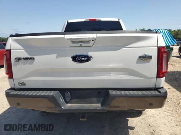 2016 Ford F-150 XLT with VIN 1FTFW1EG0GFA19269, listed as a Copart auction lot 56946305 with 124,794 mi miles and Salvage title. Bid and sale history available at DreamBid. Image 6.