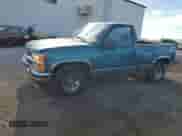 1997 Chevrolet Silverado 1500 with VIN 1GCEC14M5VZ154299, listed as a Copart auction lot 71162795 with 154,273 mi miles and Salvage title. Bid and sale history available at DreamBid. Image 1.