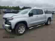 2021 Chevrolet Silverado 1500 LT with VIN 1GCUYDED3MZ335722, listed as a Copart auction lot 83830555 with 44,328 mi miles and Salvage title. Bid and sale history available at DreamBid. Image 1.