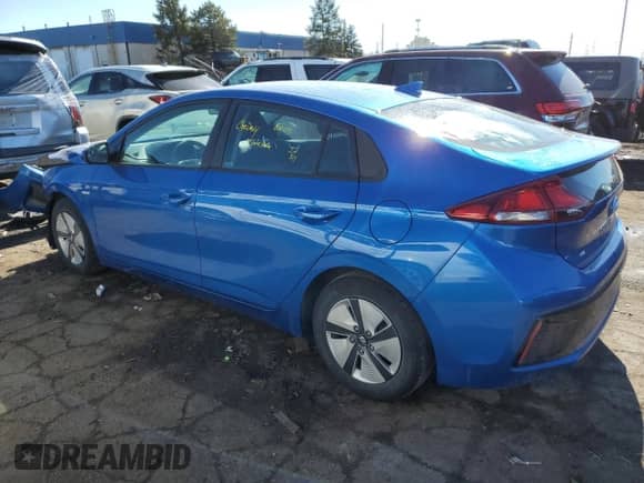 2017 Hyundai Ioniq Blue с VIN KMHC65LC4HU056425, выставлен на аукционе Copart как лот 59890914 с пробегом 92 212 миль миль и На запчасти • Non repairable. История ставок и продаж доступна на DreamBid. Изображение 2.