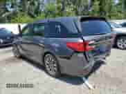 2021 Honda Odyssey EX-L with VIN 5FNRL6H71MB037634, listed as a Copart auction lot 67275945 with 45,513 mi miles and Salvage title. Bid and sale history available at DreamBid. Image 2.