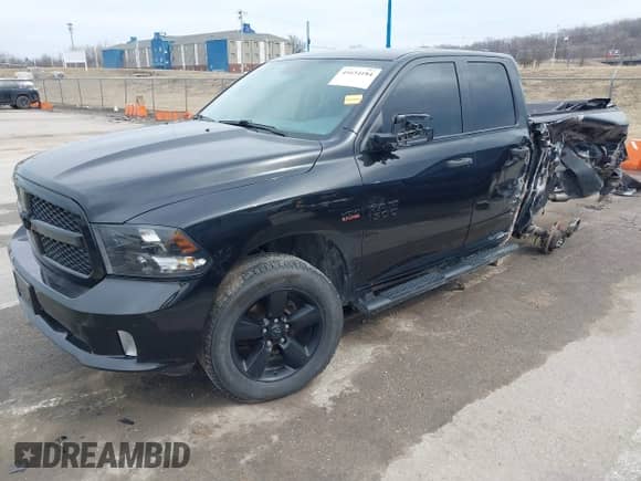 2016 Ram 1500 Tradesman with VIN 1C6RR7FT4GS289199, listed as a IAAI auction lot 41654184 with 80,560 mi miles and . Bid and sale history available at DreamBid. Image 2.