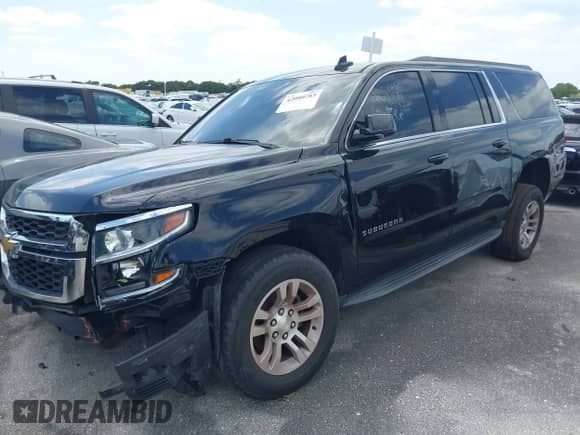 2018 Chevrolet Suburban LT with VIN 1GNSCHKC0JR273224, listed as a IAAI auction lot 42080783 with Not provided miles and . Bid and sale history available at DreamBid. Image 2.