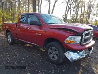 2009 Dodge 1500 SLT with VIN 1D3HV18P69S779702, listed as a IAAI auction lot 40814275 with 194,760 mi miles and . Bid and sale history available at DreamBid. Image 1.