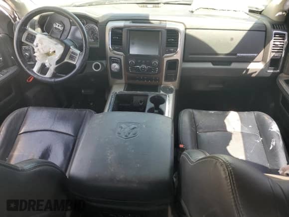 2014 Ram 1500 with VIN 1C6RR6JM4ES382506, listed as a Copart auction lot 57502105 with Not provided miles and Salvage title. Bid and sale history available at DreamBid. Image 8.