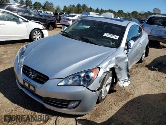 2010 Hyundai Genesis Coupe с VIN KMHHU6KH8AU035100, выставлен на аукционе Copart как лот 74015014 с пробегом 89 887 миль миль и Списание • Salvage title. История ставок и продаж доступна на DreamBid. Изображение 1.