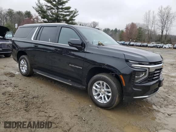 2025 Chevrolet Suburban с VIN 1GNS5BRDXSR173428, выставлен на аукционе Copart как лот 46910365 с пробегом 128 миль миль и Списание • Salvage title. История ставок и продаж доступна на DreamBid. Изображение 4.