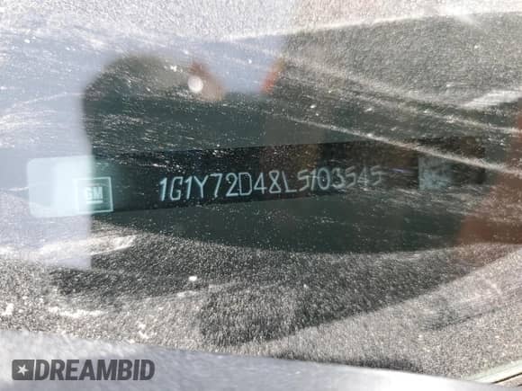 2020 Chevrolet Corvette 2LT с VIN 1G1Y72D48L5103545, выставлен на аукционе Copart как лот 75073914 с пробегом Не указан миль и Списание • Salvage title. История ставок и продаж доступна на DreamBid. Изображение 13.