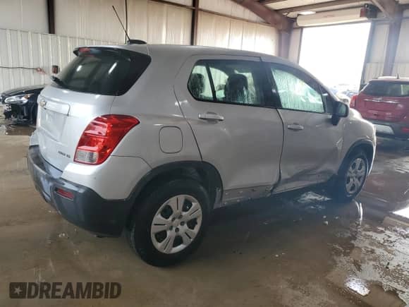 2015 Chevrolet Trax LS с VIN 3GNCJKSB4FL236285, выставлен на аукционе Copart как лот 63686785 с пробегом 99 715 миль миль и Списание • Salvage title. История ставок и продаж доступна на DreamBid. Изображение 3.