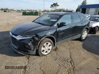 2020 Chevrolet Blazer LT с VIN 3GNKBCRS0LS603530, выставлен на аукционе Copart как лот 80150995 с пробегом 67 310 миль миль и Чистый • Clean title. История ставок и продаж доступна на DreamBid. Изображение 1.
