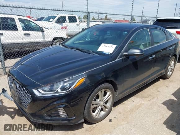 2019 Hyundai Sonata SEL with VIN 5NPE34AF3KH792822, listed as a IAAI auction lot 43019276 with 33,871 mi miles and . Bid and sale history available at DreamBid. Image 16.