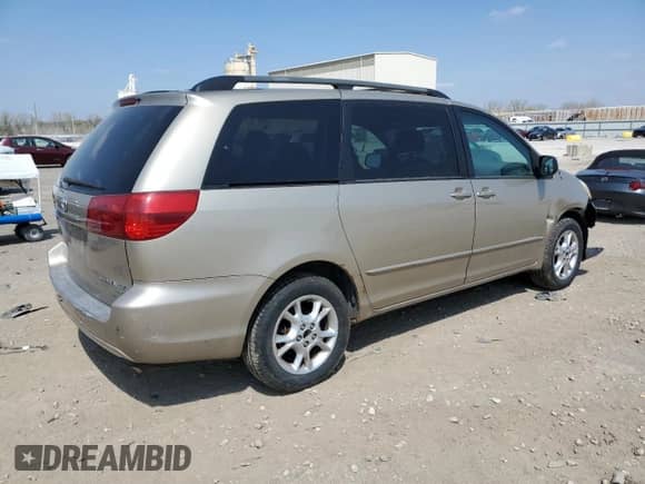 2005 Toyota Sienna LE with VIN 5TDBA23C75S035923, listed as a Copart auction lot 47545705 with 189,615 mi miles and Salvage title. Bid and sale history available at DreamBid. Image 3.