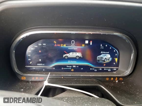 2022 Chevrolet Tahoe RST z VIN 1GNSCRKD5NR117409, wystawiony jako Copart lot #53861925 z przebiegiem 208 121 mil mil oraz Czysty tytuł • Clean title. Historia ofert i sprzedaży dostępna na DreamBid. Obrazek 9.