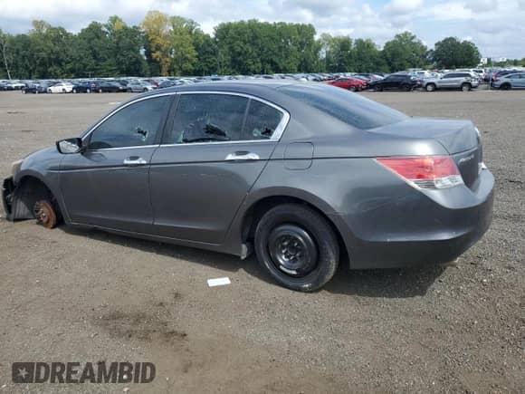 2009 Honda Accord EX-L with VIN 1HGCP368X9A022071, listed as a Copart auction lot 68477795 with 162,360 mi miles and Salvage title. Bid and sale history available at DreamBid. Image 2.
