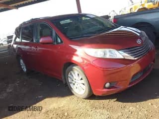 2015 Toyota Sienna Limited with VIN 5TDDK3DC1FS107467, listed as a IAAI auction lot 42548047 with 202,673 mi miles and . Bid and sale history available at DreamBid. Image 1.