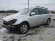 2008 Hyundai Entourage GLS с VIN KNDMC233186051302, выставлен на аукционе Copart как лот 46071275 с пробегом 218 506 миль миль и Списание • Salvage title. История ставок и продаж доступна на DreamBid. Изображение 1.