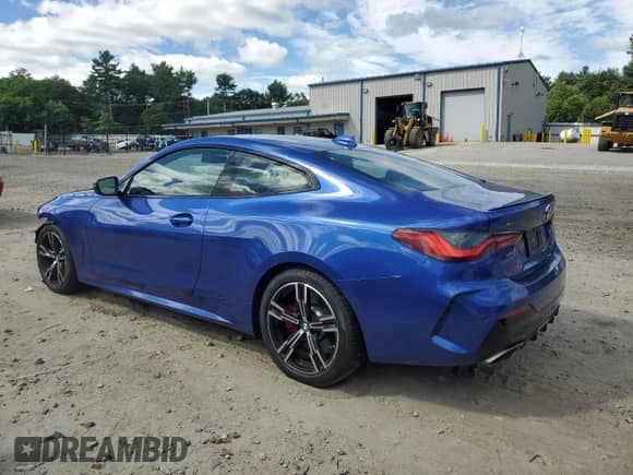 2021 BMW 4 Series M440i xDrive с VIN WBA13AR08MCF64276, выставлен на аукционе Copart как лот 64648705 с пробегом 18 565 миль миль и Списание • Salvage title. История ставок и продаж доступна на DreamBid. Изображение 2.