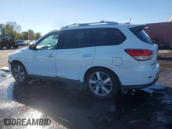 2013 Nissan Pathfinder SV with VIN 5N1AR2MM8DC616127, listed as a Copart auction lot 86236745 with 174,026 mi miles and Salvage title. Bid and sale history available at DreamBid. Image 2.